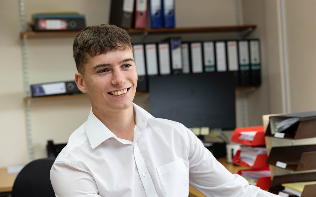 A warm welcome to new trainee James Partlett